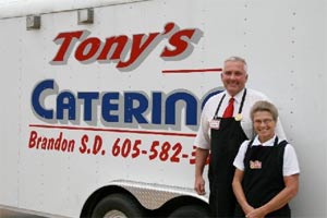 Tony's Catering truck