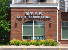 Ness Tax office - east side