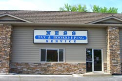 Ness Tax office - west side